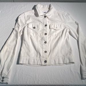 Paige Women White Jean Jacket
